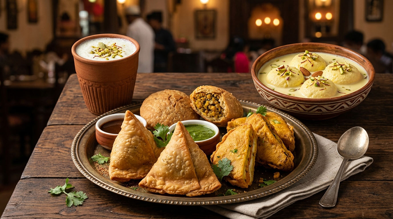 AJJI Restaurant Special Thali & Sweets